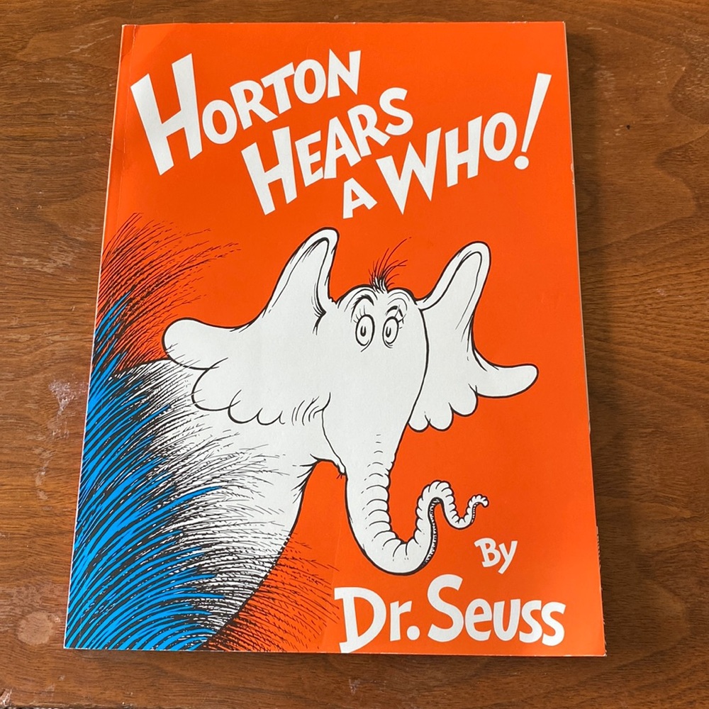 Horton hears a who book